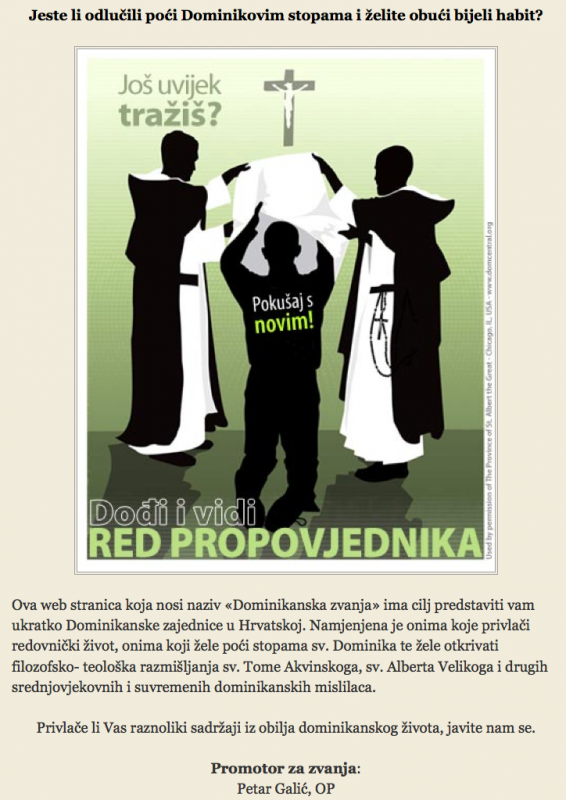 Plakat - dominikanci