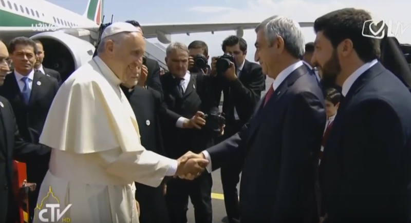 Papa stigao u Armeniju, papina poruka armencima