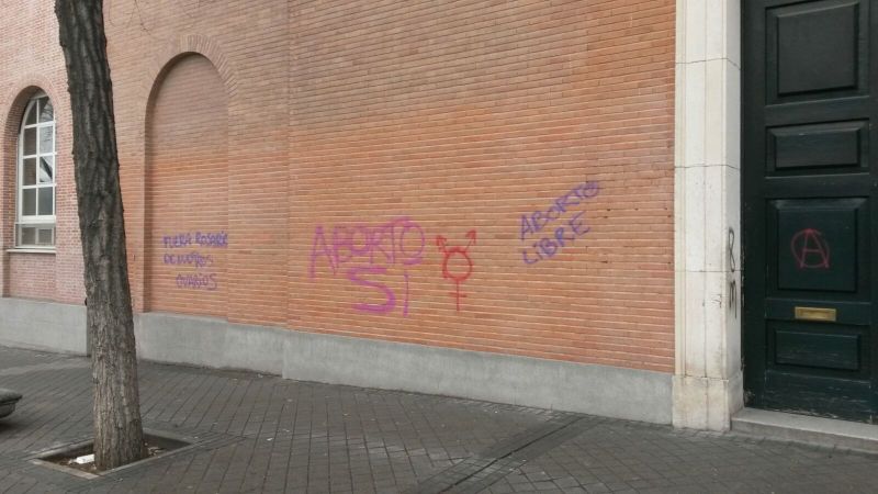 feministički prosvjed madrid