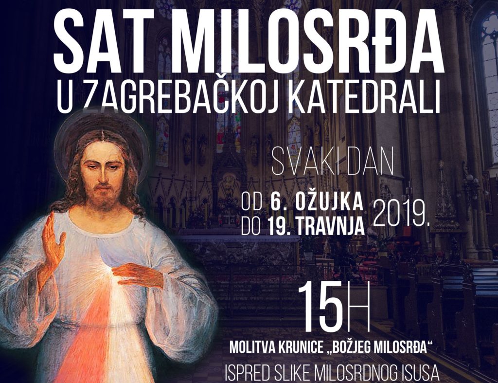 Sat milosrđa u zagrebačkoj katedrali
