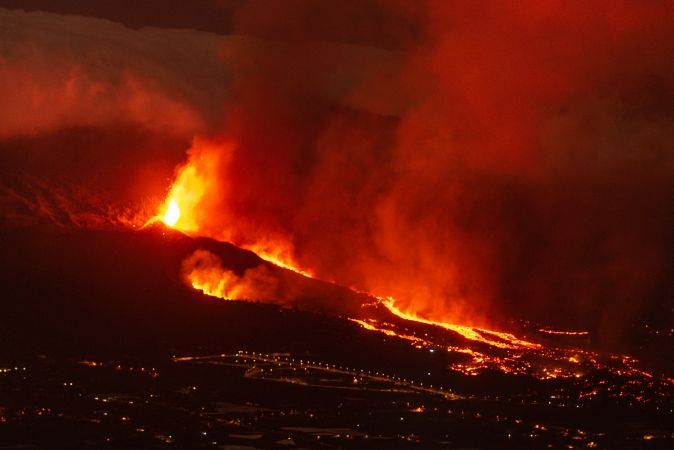 Erupcija vulkana Cumbre Vieja na Kanarima