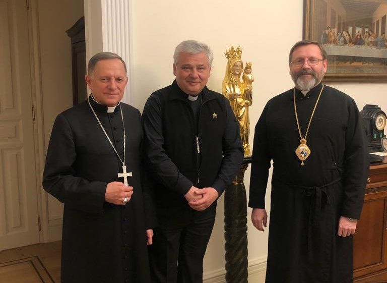 kardinal krajewski, ukrajina