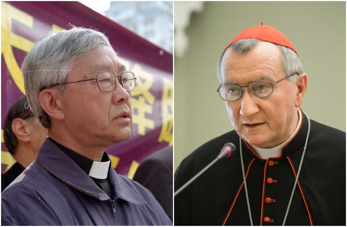 kardinal zen, joseph zen, kardinal pietro parolin
