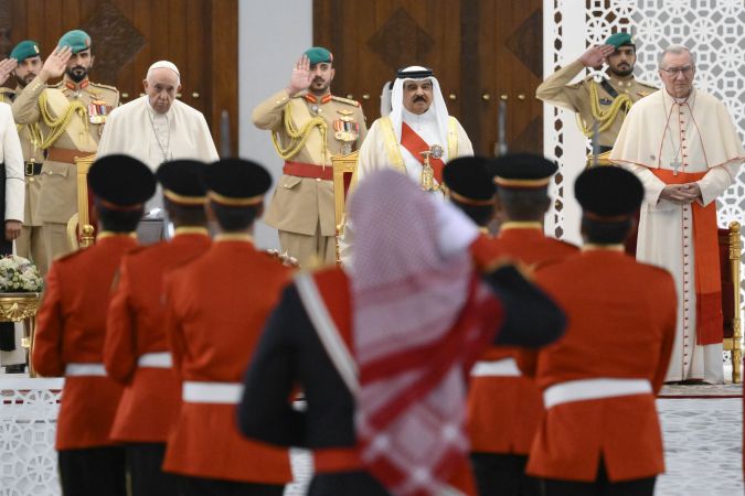 papa franjo, Bahrein, papa u bahreinu