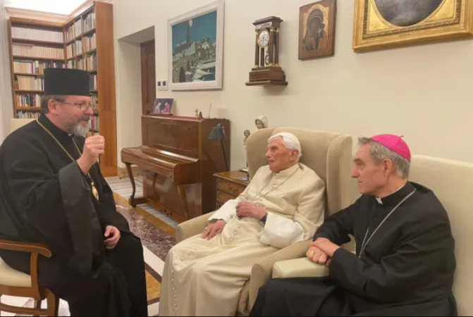 svjatoslav Ševčuk, Benedikt XVI.