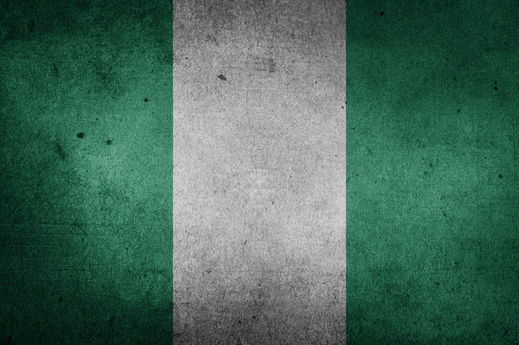 flag, nigeria, africa