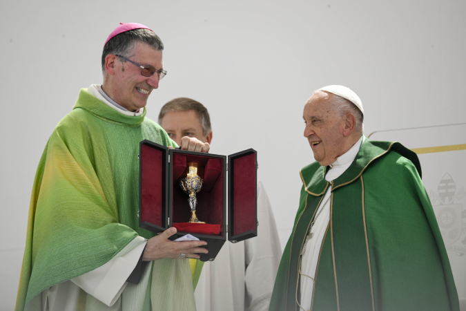 papa franjo u trstu, enrico trevisi