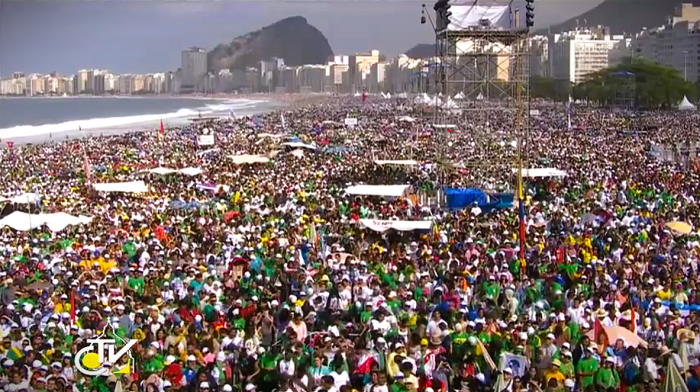Svjetski dan mladih, Rio de Janeiro