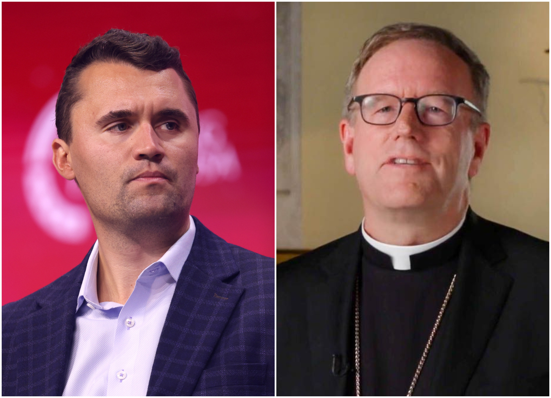 Charlie Kirk, robert barron