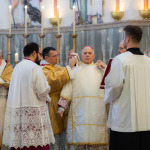 Salvatore J. Cordileone, svečana pontifikalna misa, crkva svetog blaža, zagreb