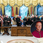Jeffrey Grob, donald trump, američki biskupi, molitva